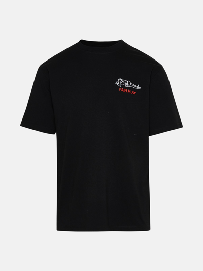 Shop Encré. Black Cotton T-shirt