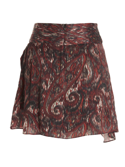Shop Iro Zully Skirt In Multicolor