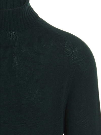 Shop Ma'ry'ya Turtleneck Sweater In Green