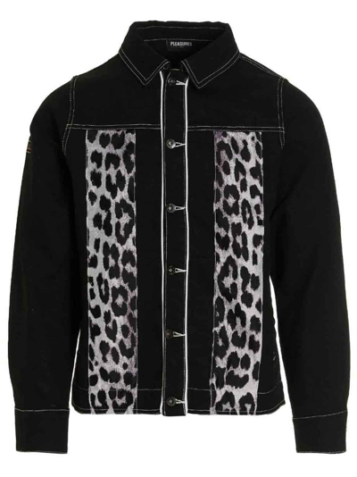 Shop Pleasures Distortion Jacket In Black