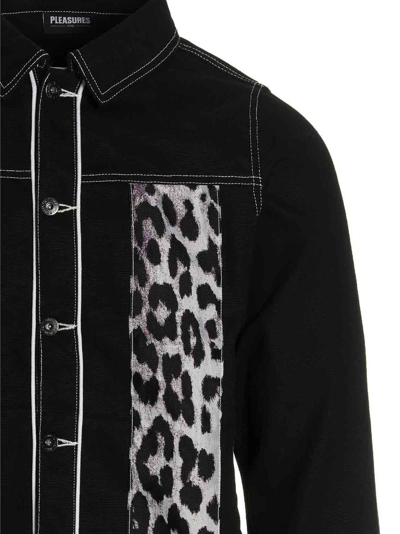 Shop Pleasures Distortion Jacket In Black