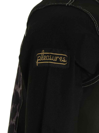 Shop Pleasures Distortion Jacket In Black