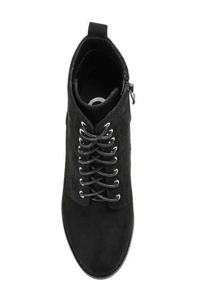 Journee Collection Womens Baylor Stacked Heel Booties In Black