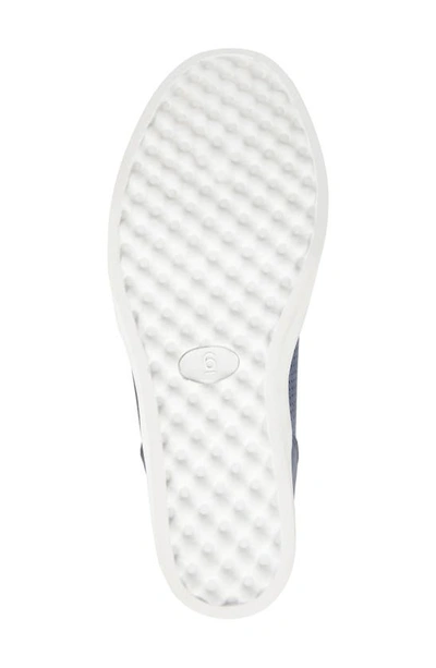 Shop Journee Collection Pennelope Wedge Sneaker In Blue