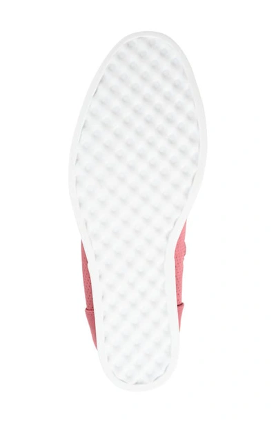 Journee Collection Clara Wedge Sneaker In Pink