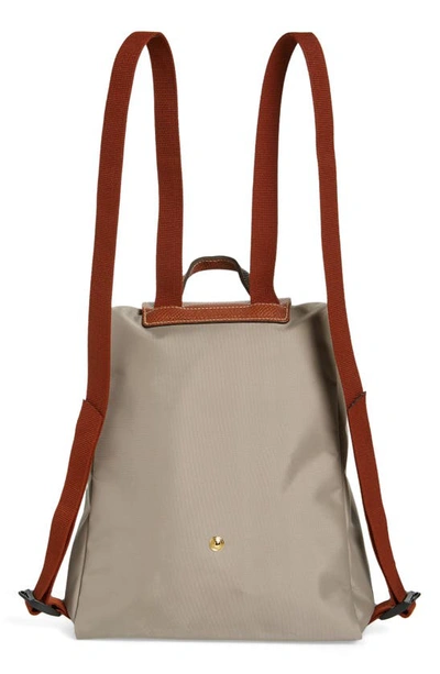 Shop Longchamp Le Pliage Backpack In Turtledove