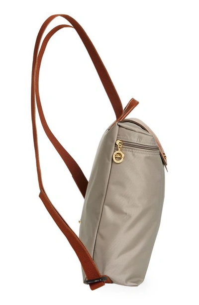 Shop Longchamp Le Pliage Backpack In Turtledove