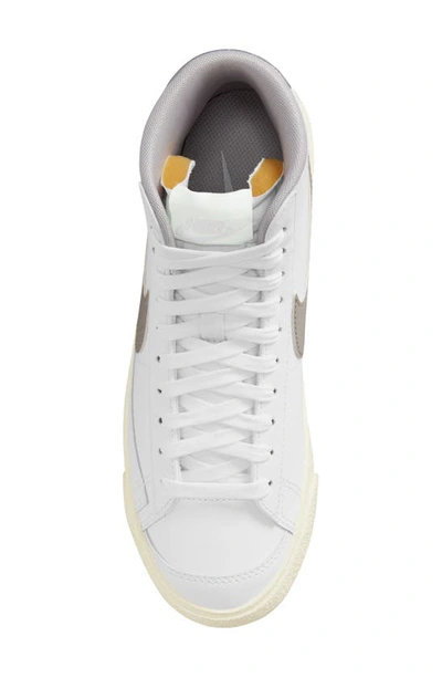 Shop Nike Blazer Mid '77 Se Sneaker In White/ Silver/ Sail