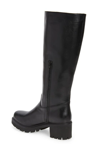 Shop Frame Le Scout Knee High Boot In Noir