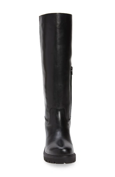 Shop Frame Le Scout Knee High Boot In Noir