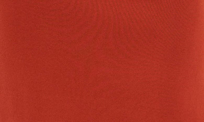 Endless Rose Side Slit Midi Skirt In Burnt Orange