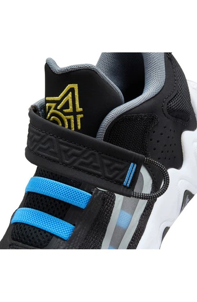 Shop Nike Kids' Giannis Immortality 2 Sneaker In Black/ White/ Blue/ Grey