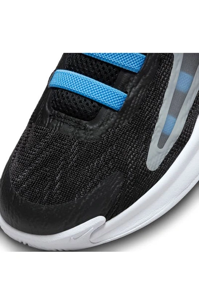 Shop Nike Kids' Giannis Immortality 2 Sneaker In Black/ White/ Blue/ Grey