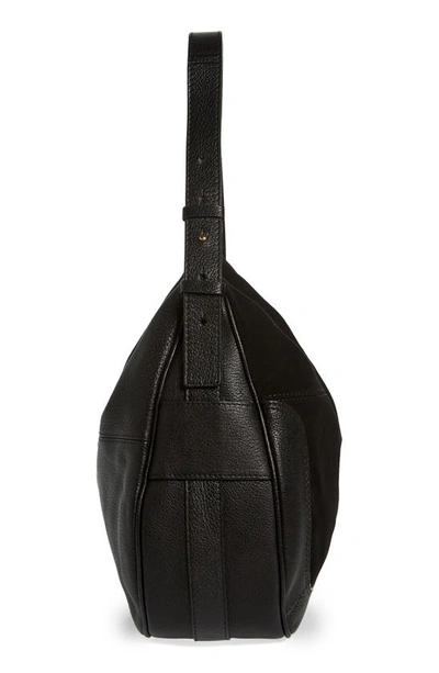 Shop See By Chloé Hana Leather & Suede Hobo Bag In Black