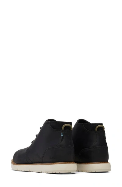Toms Navi Water Resistant Chukka Boot In Black