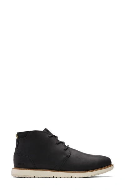 Toms Navi Water Resistant Chukka Boot In Black