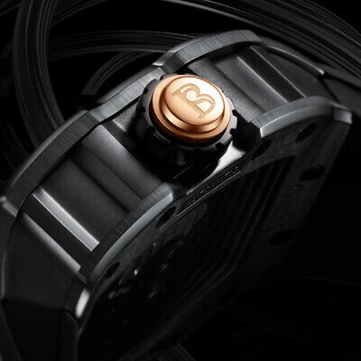 Pre-owned Bonest Gatti Men Automatic Watch Luxury Fashion Tonneau Mechanical Wristwatch