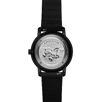 Pre-owned Xeric Nasa Apollo 15 American Moonphase Deep Space Purple