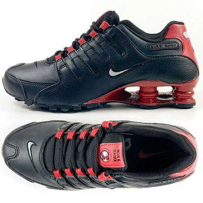 Pre owned Nike Men s Shox Nz Running Shoes Reax Torch Sneakers 501524 091 Black In 1 black ModeSens