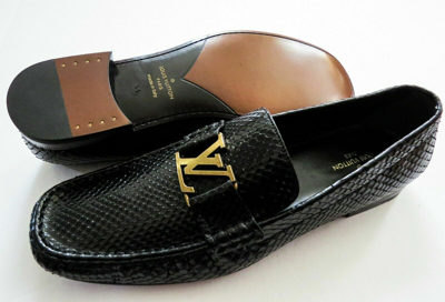 Louis Vuitton Monte Carlo Driving Moccasin Brown Leather 10 LV or 11 US 44  EUR