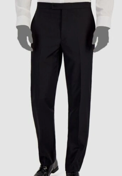 Pre-owned Lauren Ralph Lauren $765 Ralph Lauren Men's Black Ultraflex Classic-fit 3-piece Tuxedo Suit Size 42r