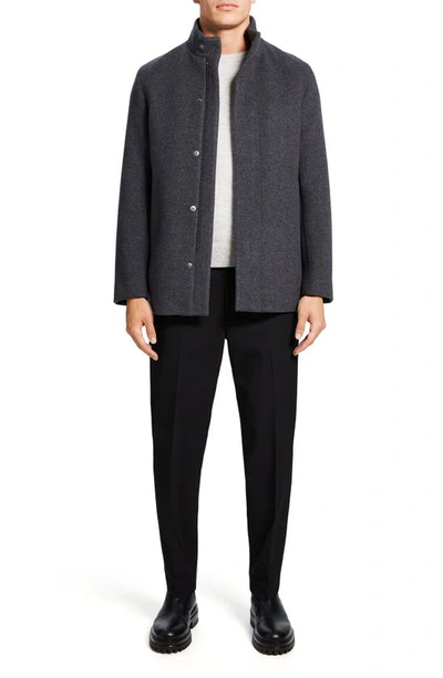 Shop Theory Clarence Recycled Wool Jacket In Pestle Multi