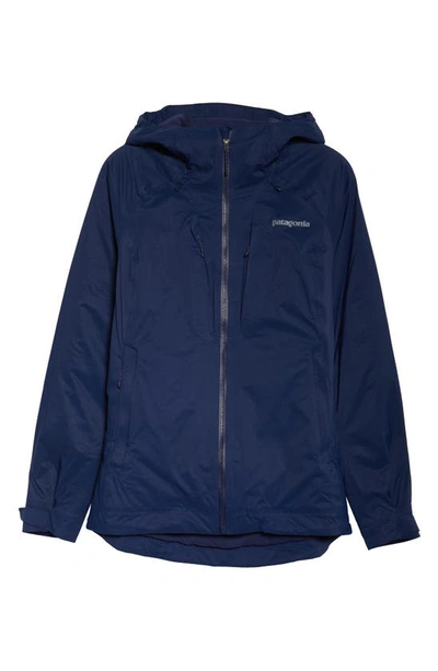Shop Patagonia Nano Storm Waterproof Stretch Jacket In Cny Classic Navy