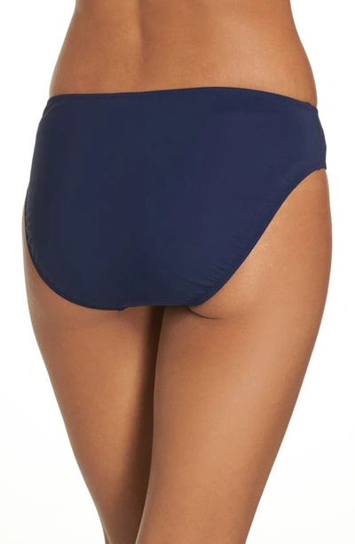 Shop Profile By Gottex Hipster Bikini Bottoms In Navy