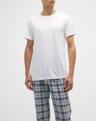 Shop Cdlp Men's 3-pack Solid Crewneck T-shirts In White