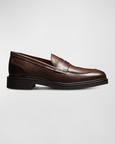 Shop Allen Edmonds Men's Denali Leather Penny Loafers In Brown
