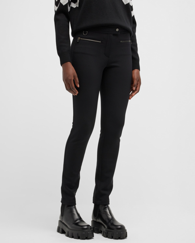 Shop Erin Snow Jes Fitted Stirrup Pants In Black