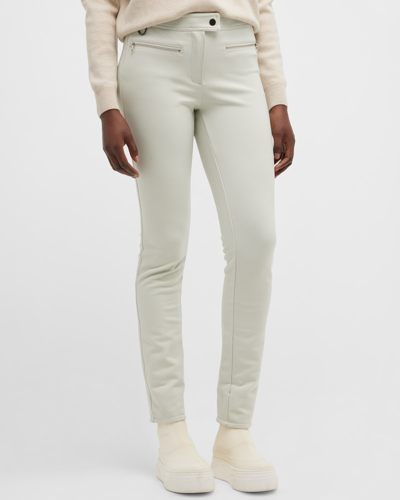 Shop Erin Snow Jes Fitted Stirrup Pants In Bone