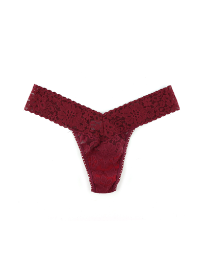 Shop Hanky Panky Daily Lace™ Petite Low Rise Thong Sale In Pink