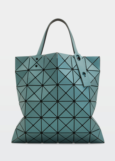 Shop Bao Bao Issey Miyake Lucent Geo North-south Tote Bag In Green