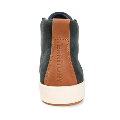 Territory Carlsbad Knit High Top Sneaker In Blue