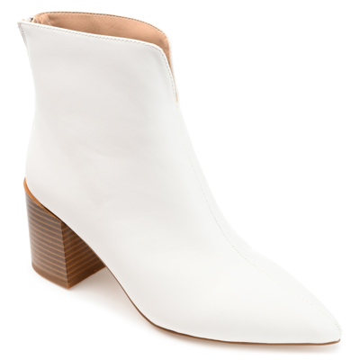 Shop Journee Collection Collection Women's Tru Comfort Foam Kayden Bootie In White