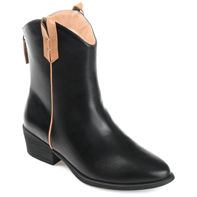 Journee Collection Collection Women's Tru Comfort Foam Novva Bootie In Black