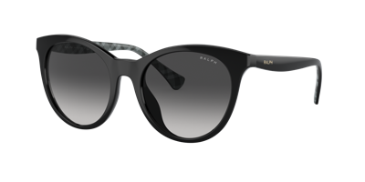Shop Ralph Woman Sunglasses Ra5294u In Gradient Grey