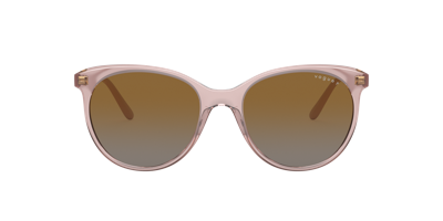 Vogue Eyewear Woman Sunglasses Vo5453s In Grey Gradient Brown Polar