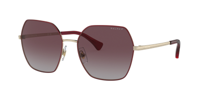 Shop Ralph Woman Sunglasses Ra4138 In Gradient Purple