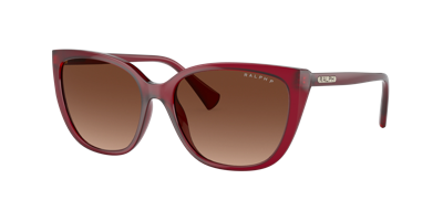 Shop Ralph Woman Sunglasses Ra5274 In Polar Light Brown Gradient
