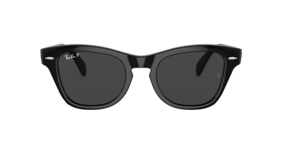 Ray Ban Rb0707s Sonnenbrillen Schwarz Fassung Schwarz Glas Polarisiert 50-21 In Schwarz
