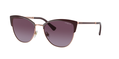 Shop Vogue Eyewear Woman Sunglasses Vo4251s In Gradient Violet