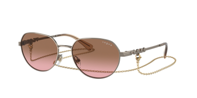 Shop Vogue Eyewear Woman Sunglasses Vo4254s In Pink Gradient Brown