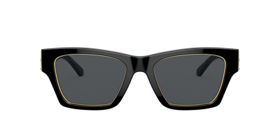 Tory Burch Woman Sunglass Ty7186u In Solid Grey