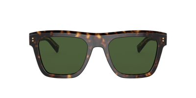 Shop Dolce & Gabbana Dolce&gabbana Man Sunglass Dg4420 In Dark Green