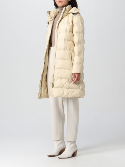 Shop Pinko Giacconi Women's Coat In Beige