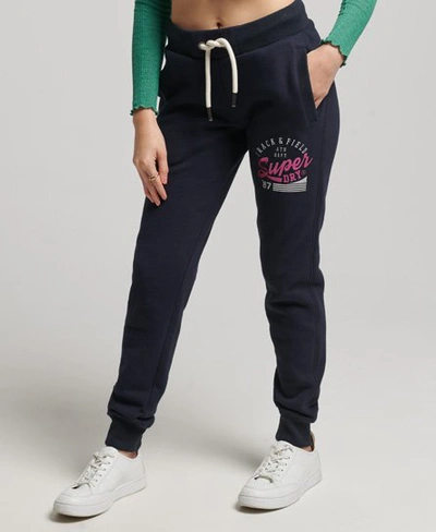 Superdry Women's Track & Field Joggers Navy / Eclipse Navy | ModeSens