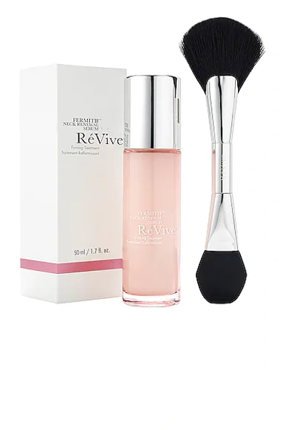 Revive Fermitif Neck Serum And Dual Ended Applicator Brush 50ml In N,a