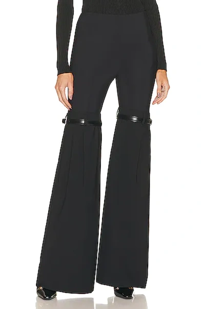 Shop Coperni Hybrid Flare Trouser In Black